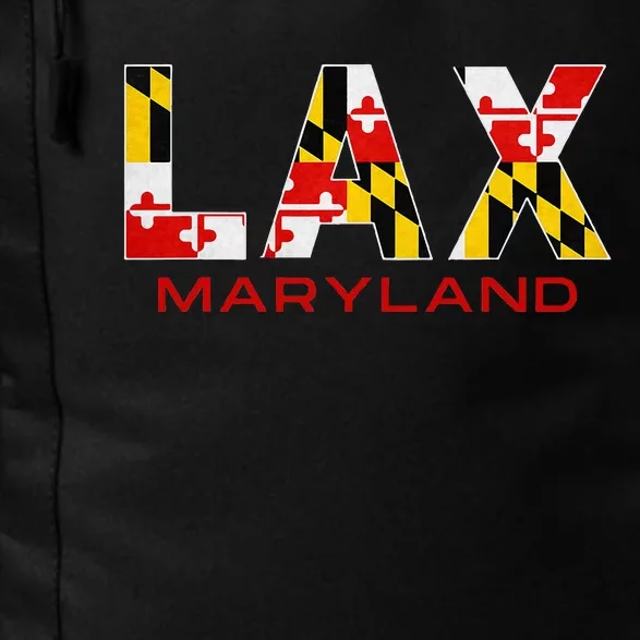 Maryland Lacrosse Maryland Flag For Lax Players Daily Commute Backpack