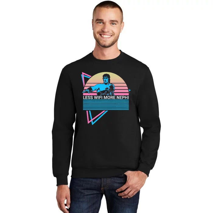 Mormon Lds Missionary Less Wifi More Nephi Sweatshirt