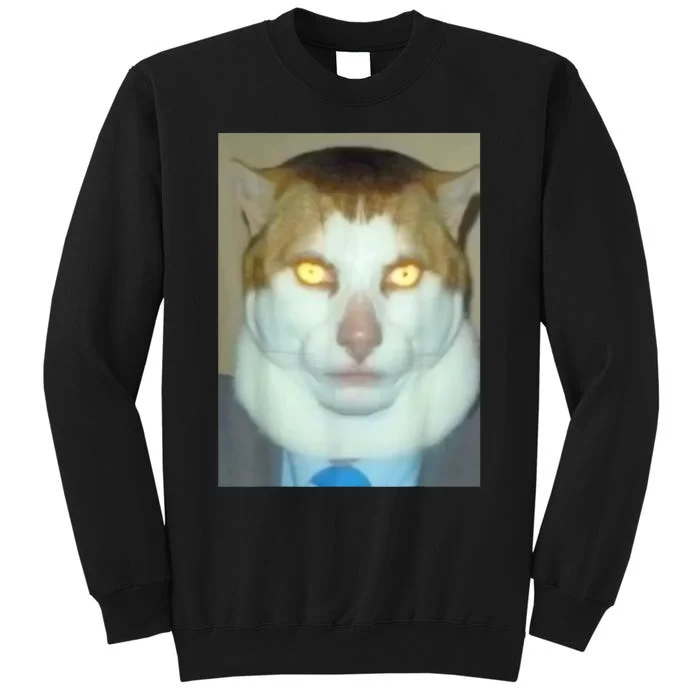 Monday Left Me Broken Cat Tall Sweatshirt