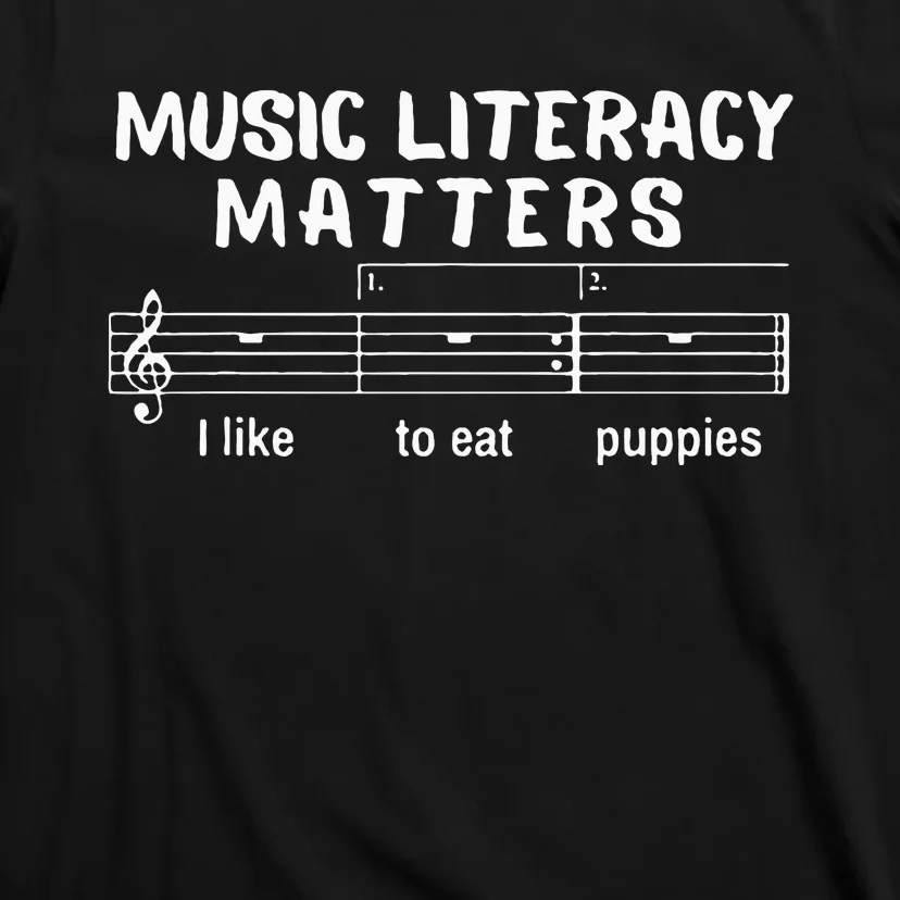 Music Literacy Matters T-Shirt