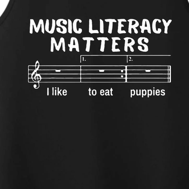 Music Literacy Matters Performance Tank