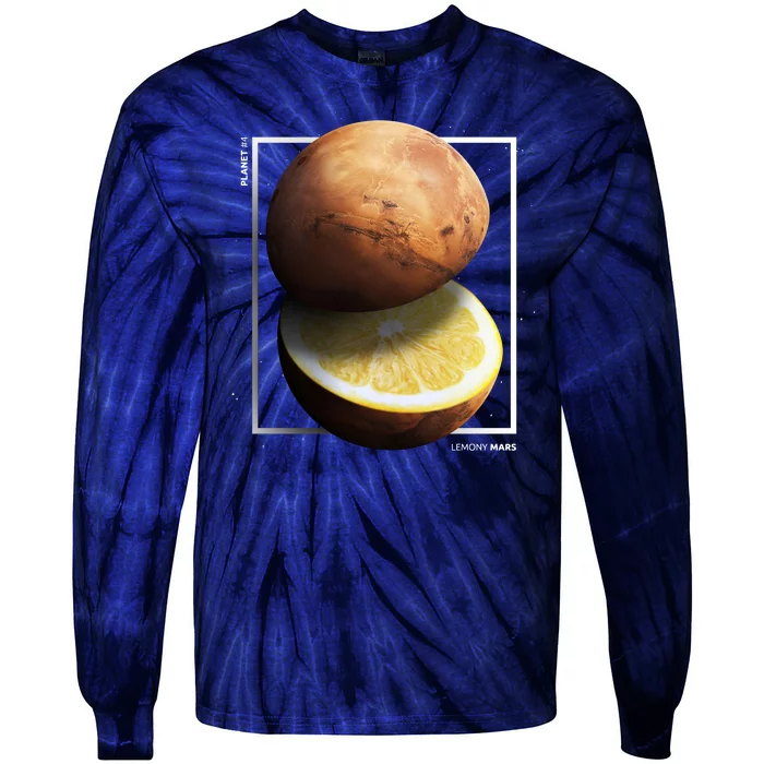 Mars Lemon Tie-Dye Long Sleeve Shirt