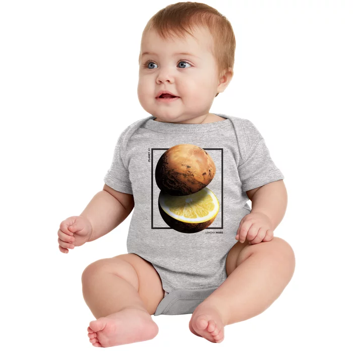 Mars Lemon Baby Bodysuit