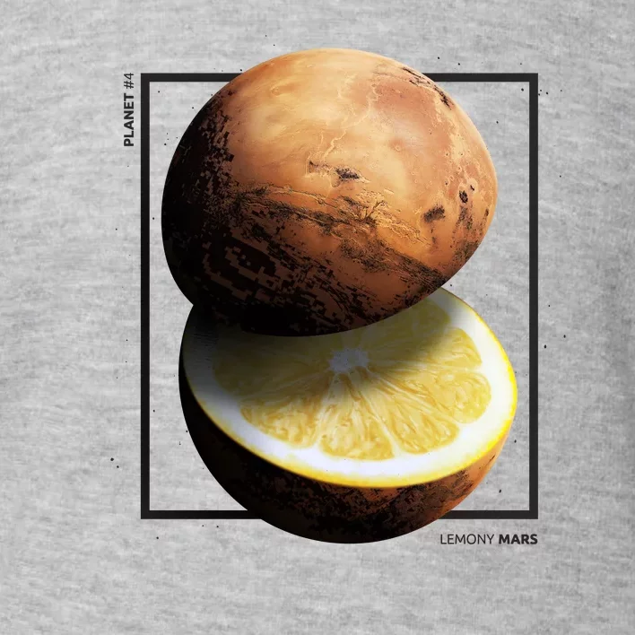 Mars Lemon Toddler Sweatshirt