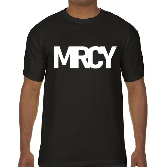 MRCY Logo Mercy Christian Slogan Comfort Colors T-Shirt