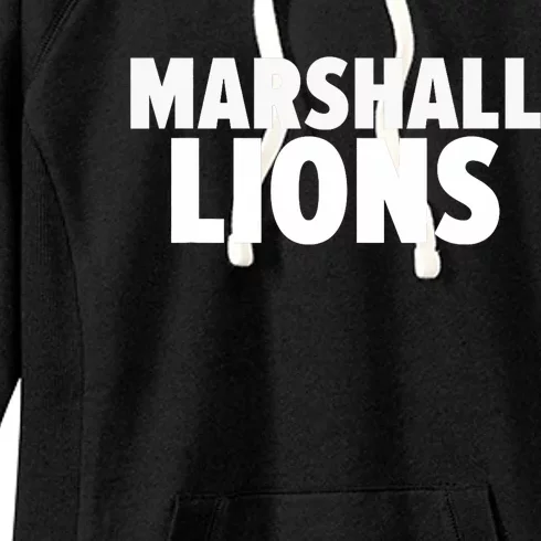 Marshall Lions Women's Fleece Hoodie