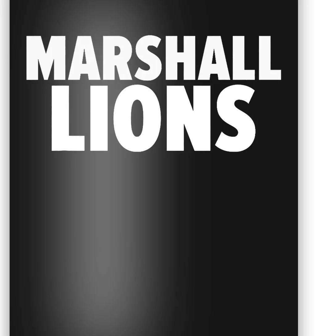 Marshall Lions Poster