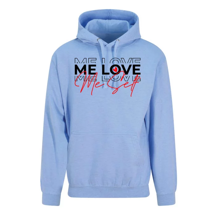 Me Love Me Self Inspirational Design Unisex Surf Hoodie