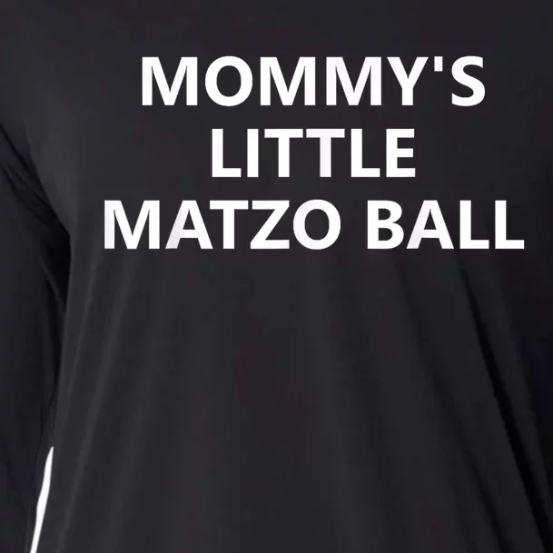 Mommys Little Matzo Ball Cooling Performance Long Sleeve Crew