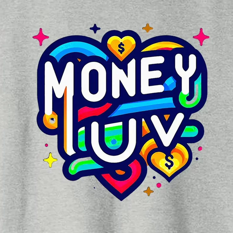 Money Luv Women's Crop Top Tee