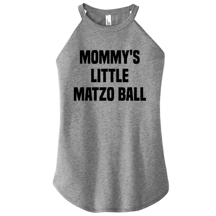 Mommy’S Little Matzo Ball Women’s Perfect Tri Rocker Tank