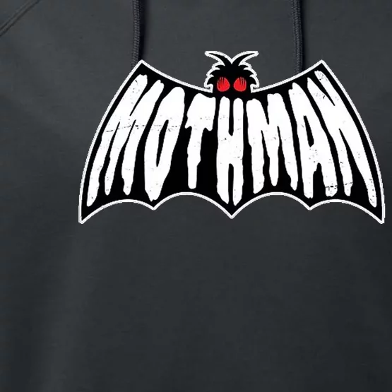 Mothman Logo Performance Fleece Hoodie