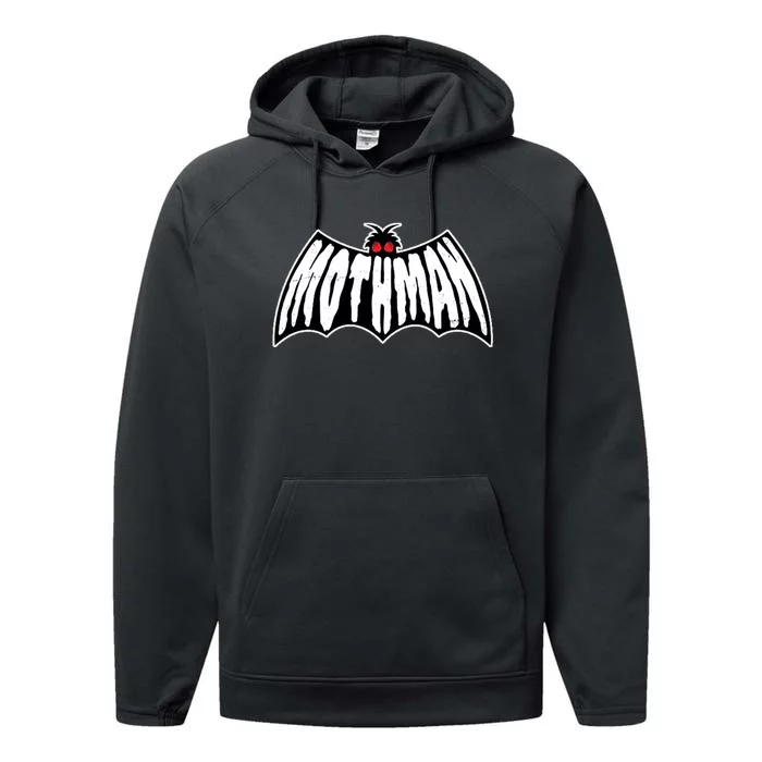 Mothman Logo Performance Fleece Hoodie