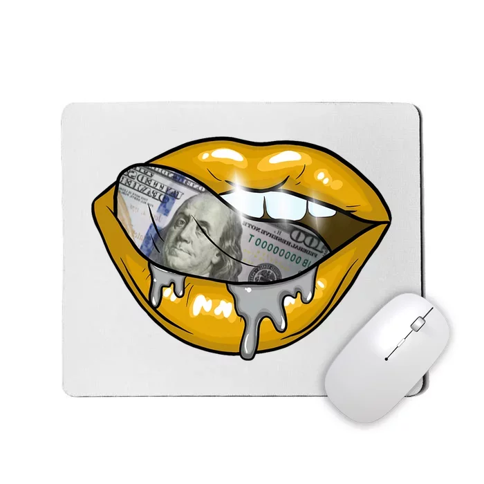 Money Lips Mousepad