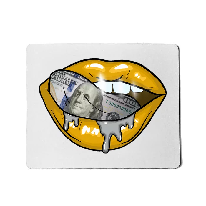 Money Lips Mousepad