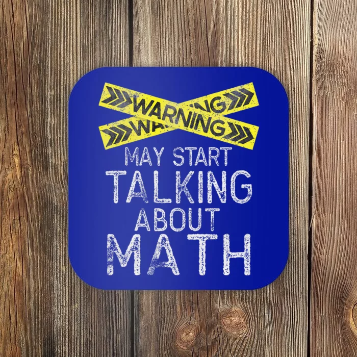 Math Lover Mathematics Math Student Funny Math Coaster