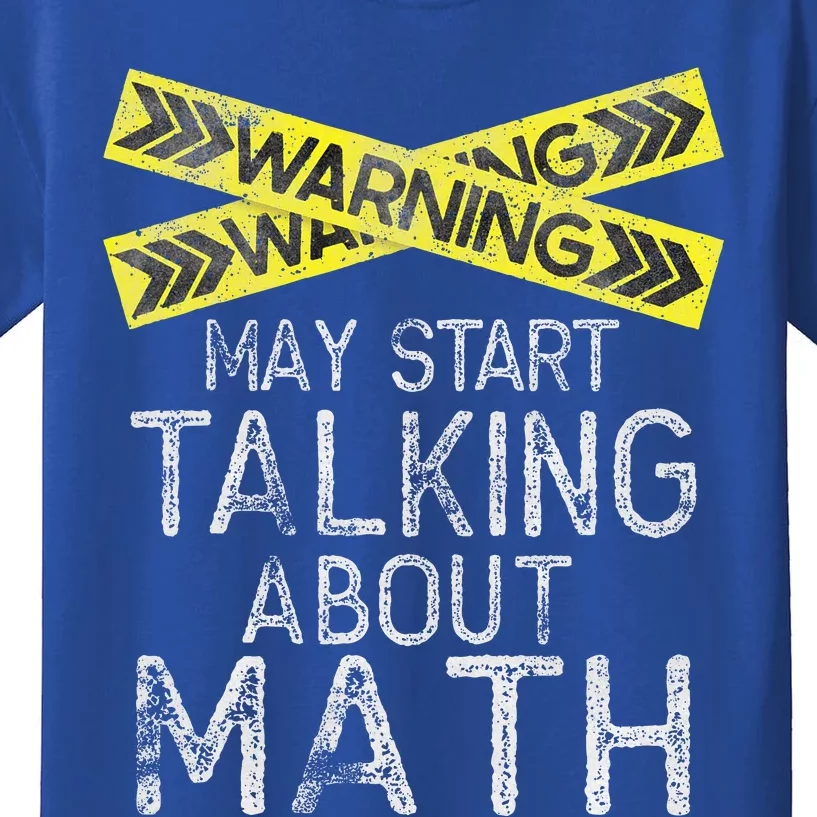 Math Lover Mathematics Math Student Funny Math Kids T-Shirt