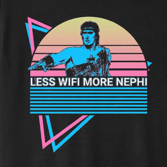 Mormon Lds Missionary Less Wifi More Nephi ChromaSoft Performance T-Shirt