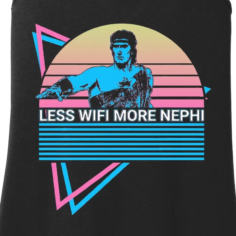 Mormon Lds Missionary Less Wifi More Nephi Ladies Essential Tank