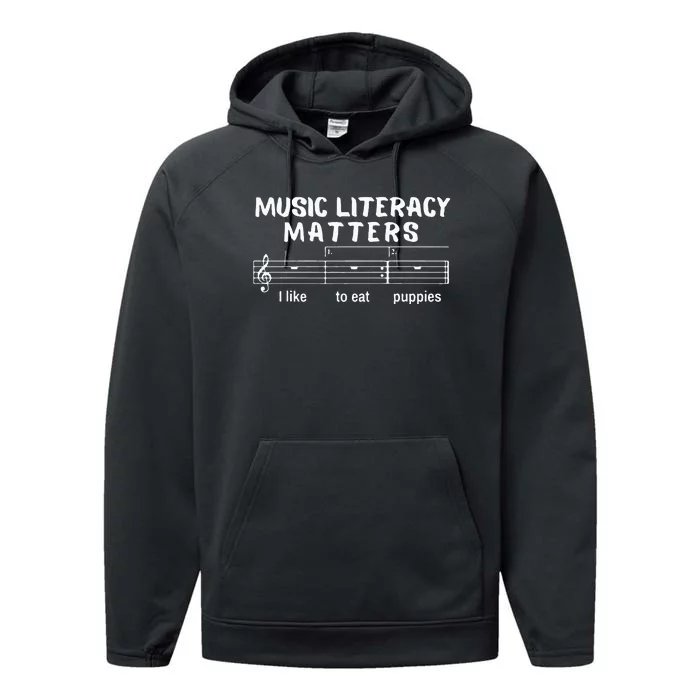 Music Literacy Matters Performance Fleece Hoodie