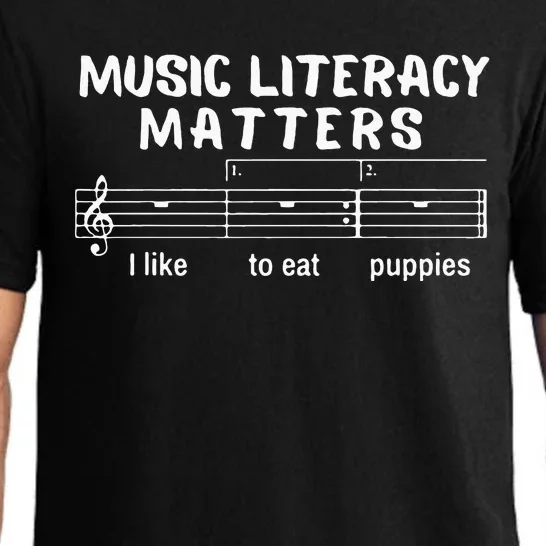 Music Literacy Matters Pajama Set