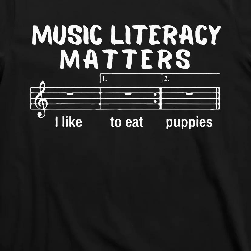 Music Literacy Matters T-Shirt