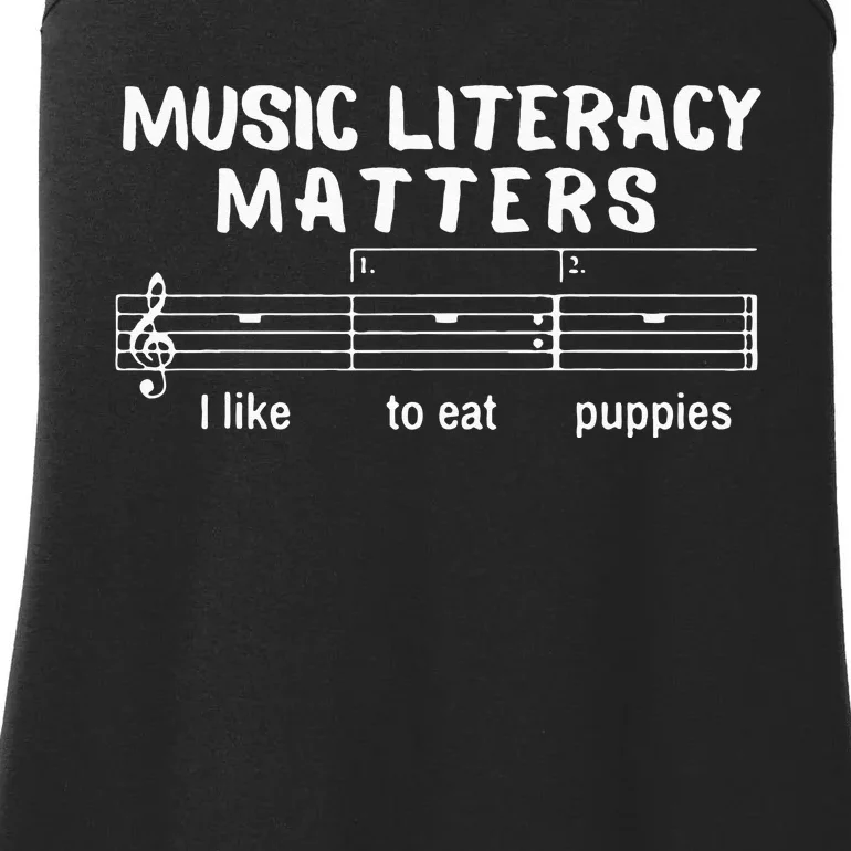 Music Literacy Matters Ladies Essential Tank