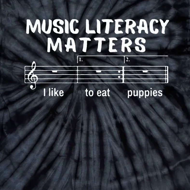 Music Literacy Matters Tie-Dye T-Shirt