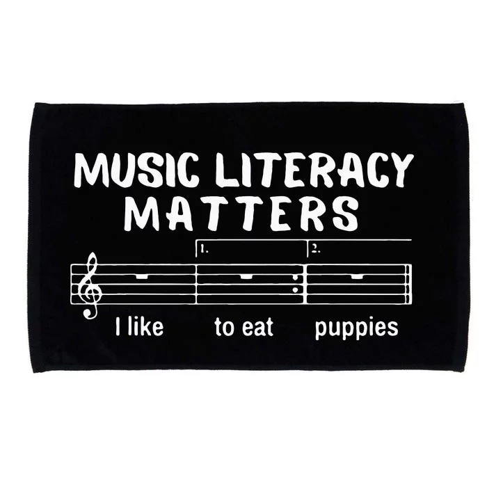 Music Literacy Matters Microfiber Hand Towel