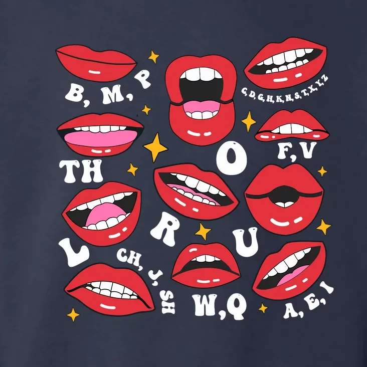 Mouth Lips Toddler Hoodie