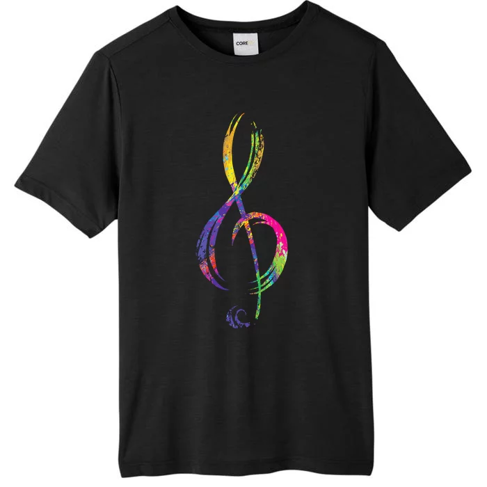 Musican Lover Musical Notes Just Music ChromaSoft Performance T-Shirt