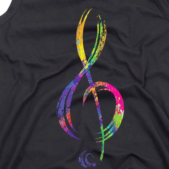 Musican Lover Musical Notes Just Music Tank Top