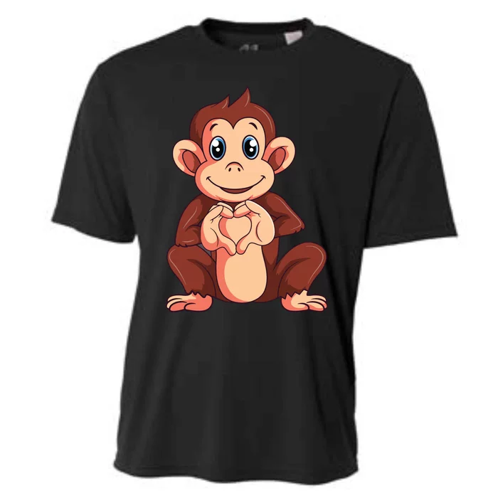 Monkey Lover Cooling Performance Crew T-Shirt