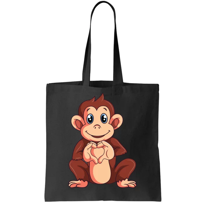 Monkey Lover Tote Bag