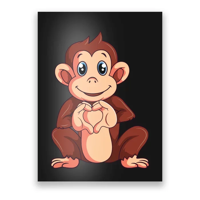 Monkey Lover Poster