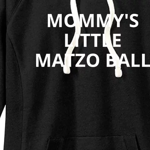 MommyS Little Matzo Ball Women's Fleece Hoodie