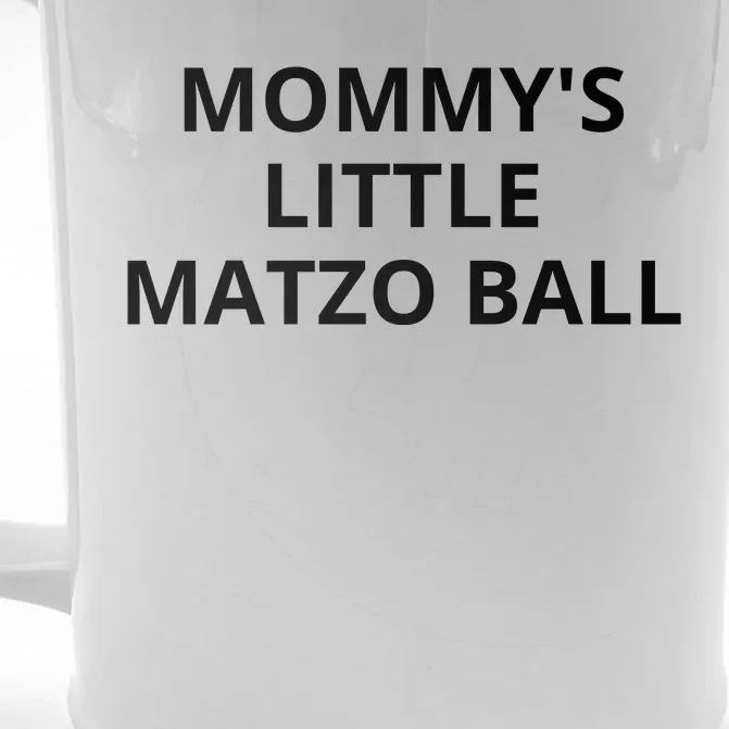 MommyS Little Matzo Ball Front & Back Beer Stein