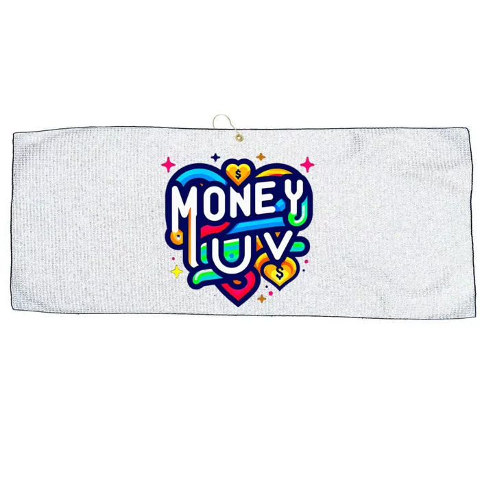 Money Luv Large Microfiber Waffle Golf Towel