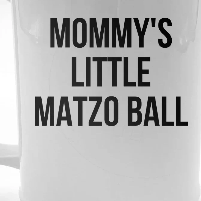 MommyS Little Matzo Ball Front & Back Beer Stein