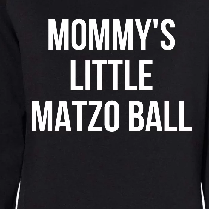 MommyS Little Matzo Ball Womens California Wash Sweatshirt