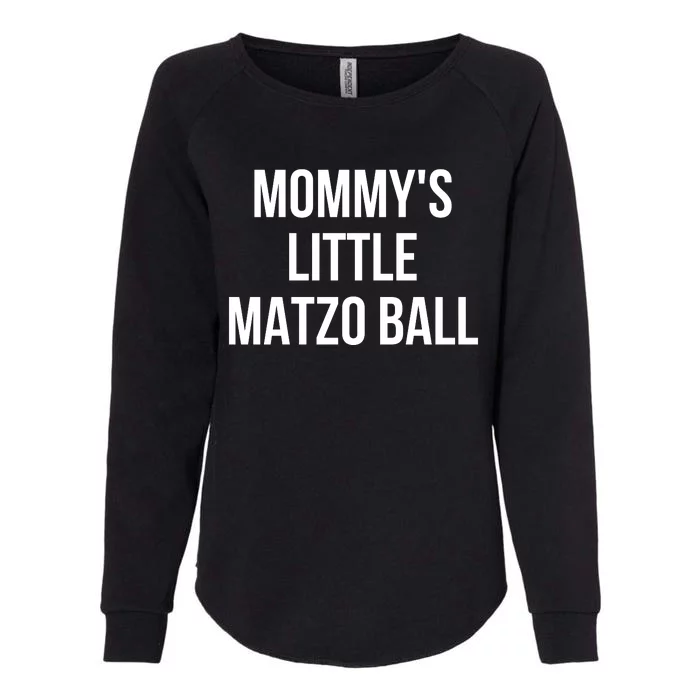 MommyS Little Matzo Ball Womens California Wash Sweatshirt