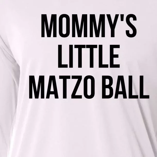 MommyS Little Matzo Ball Cooling Performance Long Sleeve Crew