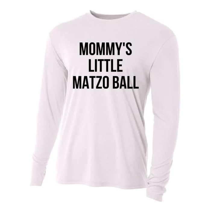 MommyS Little Matzo Ball Cooling Performance Long Sleeve Crew