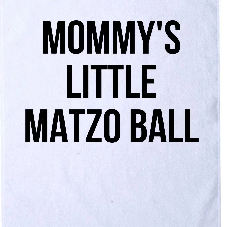 MommyS Little Matzo Ball Platinum Collection Golf Towel