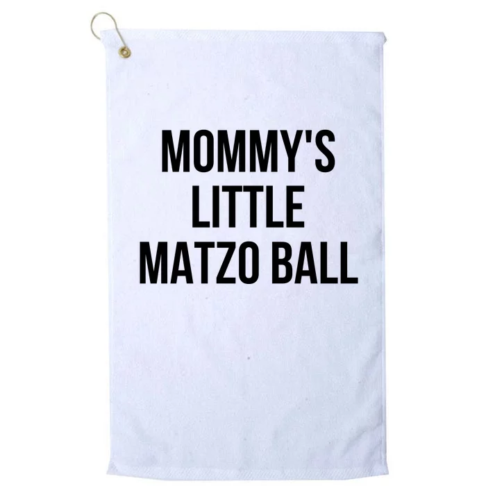 MommyS Little Matzo Ball Platinum Collection Golf Towel