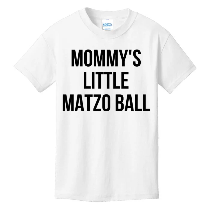 MommyS Little Matzo Ball Kids T-Shirt