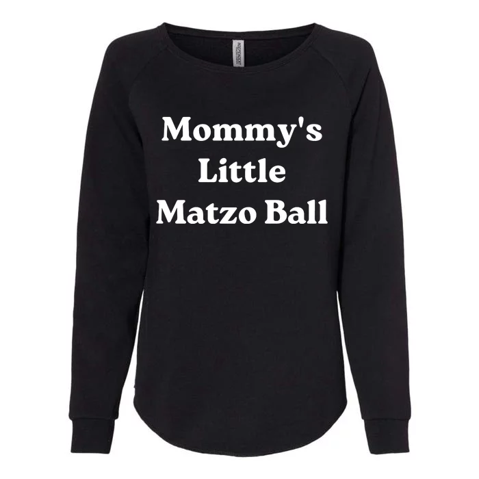 MommyS Little Matzo Ball Womens California Wash Sweatshirt