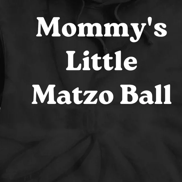 MommyS Little Matzo Ball Tie Dye Hoodie