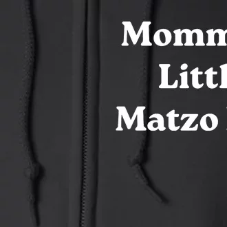 MommyS Little Matzo Ball Full Zip Hoodie