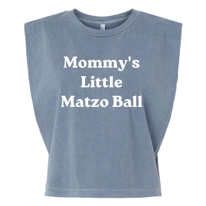 MommyS Little Matzo Ball Garment-Dyed Women's Muscle Tee